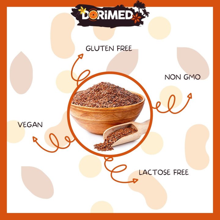 Graines de Lin Entières 5Kg - Graines et Épices - 