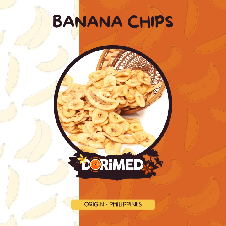 Banane en Chips 3Kg - Fruits déshydratés - 