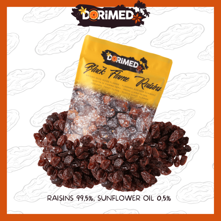 Raisins Secs Noirs 5Kg - Fruits déshydratés - 