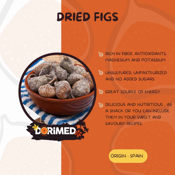 Figues Séchées 3Kg - Fruits déshydratés - 