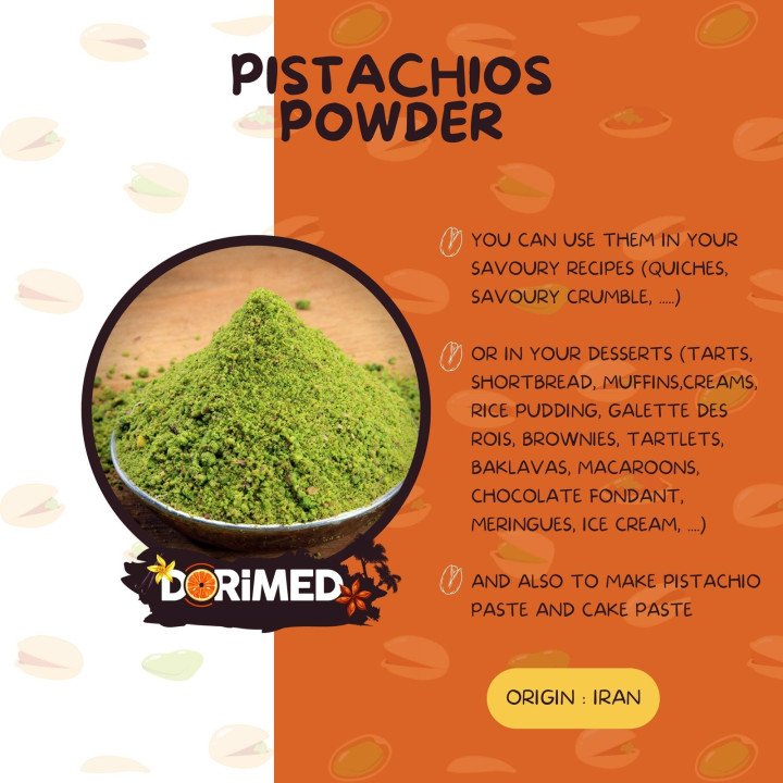 Pistaches en Poudre 3Kg - Fruits secs - 