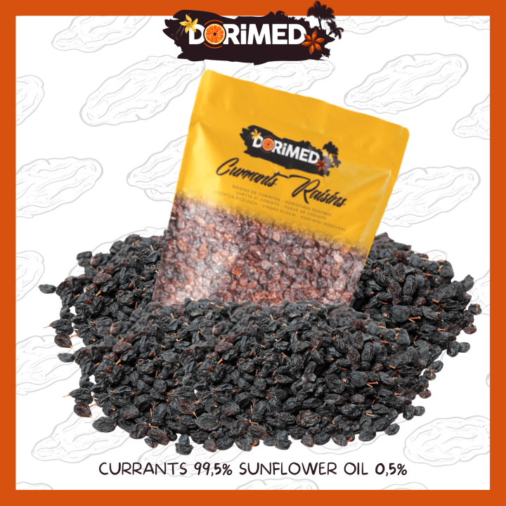 Raisins Secs de Corinthe 3Kg - Fruits déshydratés - 