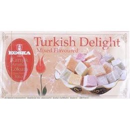 12 Boites de Loukoums aux Différentes Saveurs 500g - Délices - 