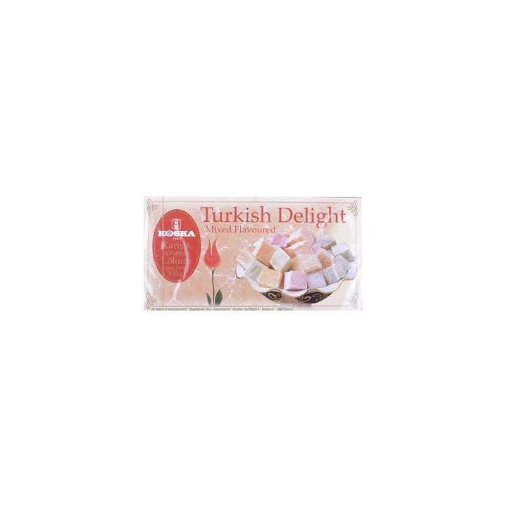 12 Boites de Loukoums aux Différentes Saveurs 500g - Délices - 