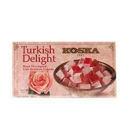 12 Boites de Loukoums à la Rose 500g - Délices - 