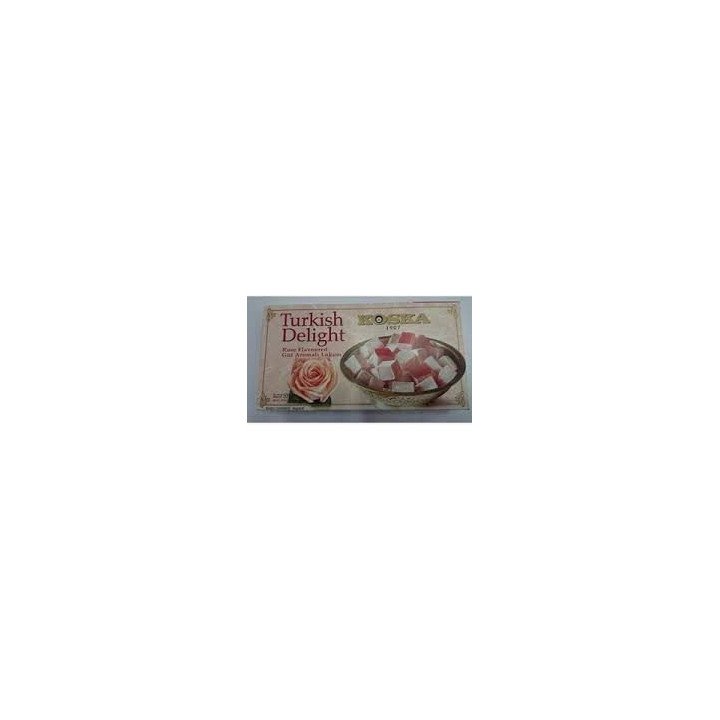 12 Boites de Loukoums à la Rose 500g - Délices - 